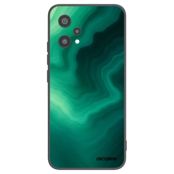 Picasee silikonski črni ovitek za Realme 9 Pro 5G - Malachite