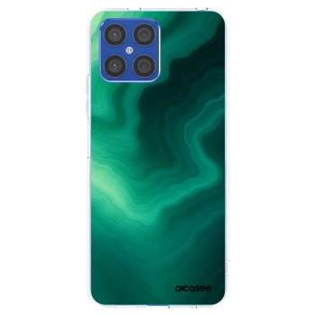 Picasee silikonski prozorni ovitek za Honor X8 4G - Malachite