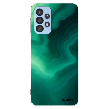 Picasee silikonski prozorni ovitek za Samsung Galaxy A23 A235F 4G - Malachite