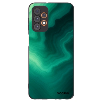 Picasee silikonski črni ovitek za Samsung Galaxy A23 A236B 5G - Malachite