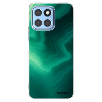 Picasee silikonski prozorni ovitek za Honor X6 - Malachite