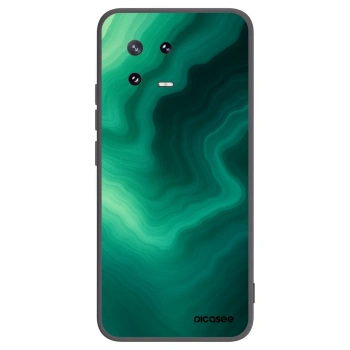 Picasee silikonski črni ovitek za Xiaomi 13 Pro - Malachite
