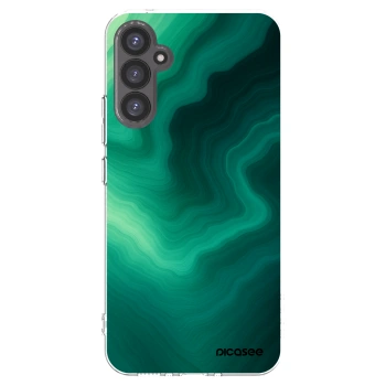 Picasee silikonski prozorni ovitek za Samsung Galaxy A34 5G A346B - Malachite