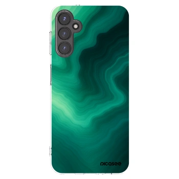 Picasee silikonski prozorni ovitek za Samsung Galaxy A14 5G A146P - Malachite