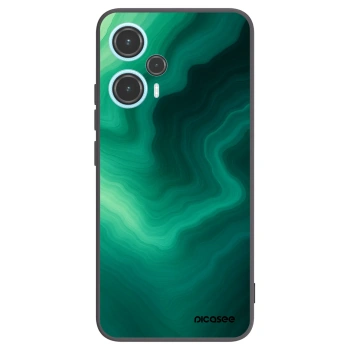 Picasee silikonski črni ovitek za Xiaomi Poco F5 - Malachite