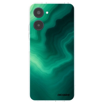 Picasee silikonski prozorni ovitek za Realme 10 4G - Malachite