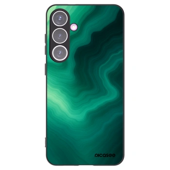 Picasee silikonski črni ovitek za Samsung Galaxy S24+ S926B 5G - Malachite