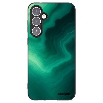 Picasee silikonski črni ovitek za Samsung Galaxy S23 FE S711B - Malachite