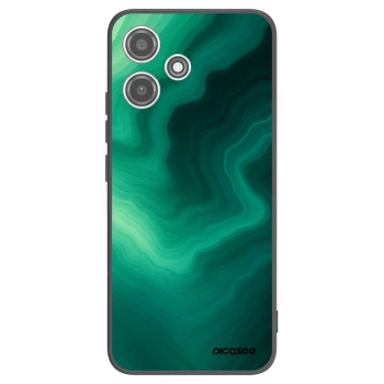 Picasee silikonski črni ovitek za Xiaomi Redmi 12 5G - Malachite
