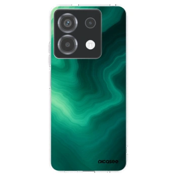 Picasee silikonski prozorni ovitek za Xiaomi Poco X6 - Malachite