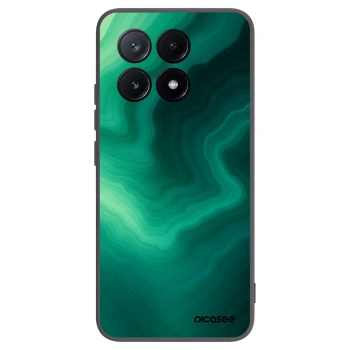 Picasee silikonski črni ovitek za Xiaomi Poco X6 Pro - Malachite