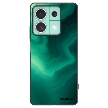 Picasee silikonski črni ovitek za Xiaomi Redmi Note 13 5G - Malachite