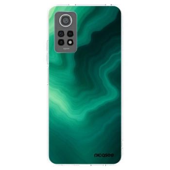 Picasee silikonski prozorni ovitek za Xiaomi Redmi Note 12 Pro 4G - Malachite