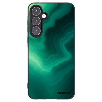 Picasee silikonski črni ovitek za Samsung Galaxy A55 5G A556B - Malachite
