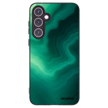Picasee silikonski črni ovitek za Samsung Galaxy A35 5G A356B - Malachite
