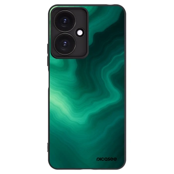 Picasee silikonski črni ovitek za Xiaomi Redmi 13C 5G - Malachite