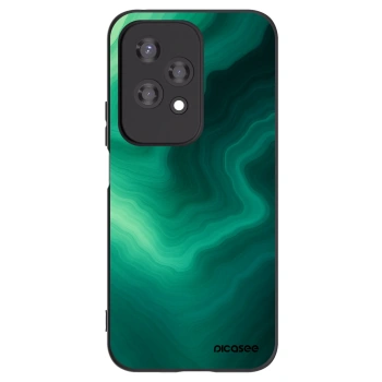 Picasee silikonski črni ovitek za Honor 200 Lite - Malachite