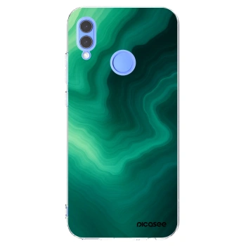 Picasee silikonski prozorni ovitek za Honor 10 Lite - Malachite