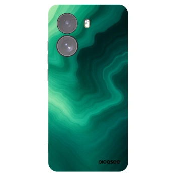 Picasee silikonski črni ovitek za Xiaomi Poco X7 - Malachite
