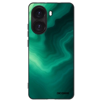 Picasee silikonski črni ovitek za Xiaomi Poco X7 Pro 5G - Malachite