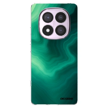 Picasee silikonski prozorni ovitek za Xiaomi Redmi Note 14 Pro 4G - Malachite