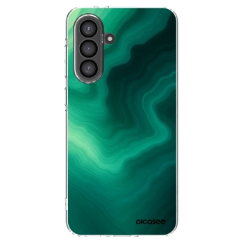 Picasee silikonski prozorni ovitek za Samsung Galaxy A56 5G A566B - Malachite