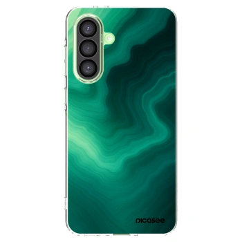 Picasee silikonski prozorni ovitek za Samsung Galaxy A26 5G A266B - Malachite