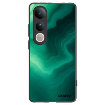 Picasee silikonski črni ovitek za Vivo V50 Lite 5G - Malachite