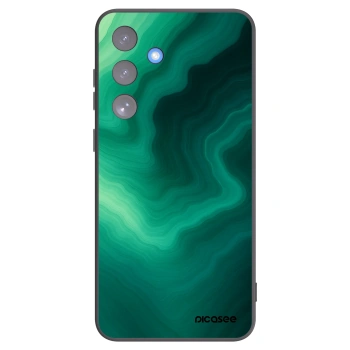 Picasee silikonski črni ovitek za Samsung Galaxy S25 FE 5G - Malachite
