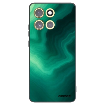 Picasee silikonski črni ovitek za Motorola Moto G86 Power 5G - Malachite