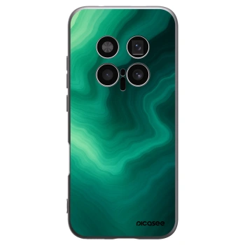 Picasee silikonski črni ovitek za Honor Magic8 Pro 5G - Malachite
