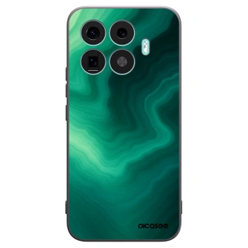 Picasee silikonski črni ovitek za Xiaomi 17T Pro - Malachite