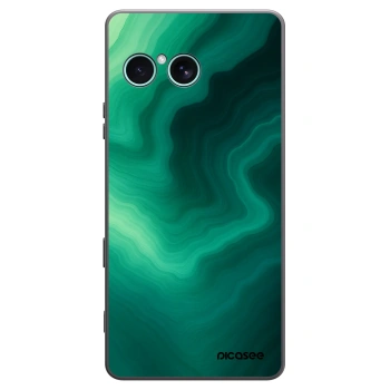 Picasee silikonski črni ovitek za Sony Xperia 10 VII - Malachite