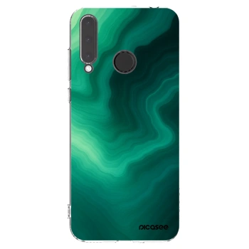Picasee silikonski prozorni ovitek za Honor 20 Lite - Malachite