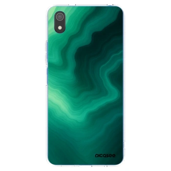 Picasee silikonski prozorni ovitek za Xiaomi Redmi 7A - Malachite