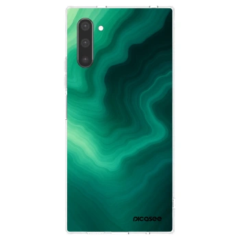 Picasee silikonski prozorni ovitek za Samsung Galaxy Note 10 N970F - Malachite