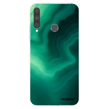 Picasee silikonski prozorni ovitek za Huawei P40 Lite E - Malachite