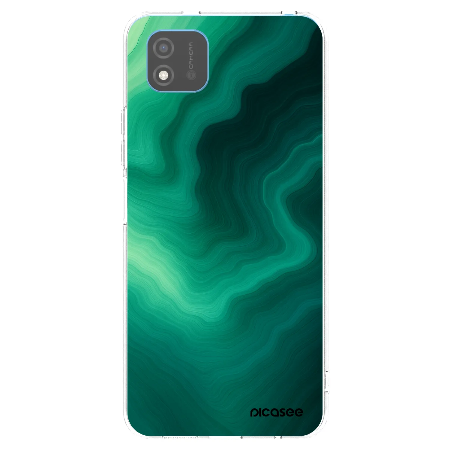 Picasee silikonski prozorni ovitek za Realme C11 (2021) - Malachite