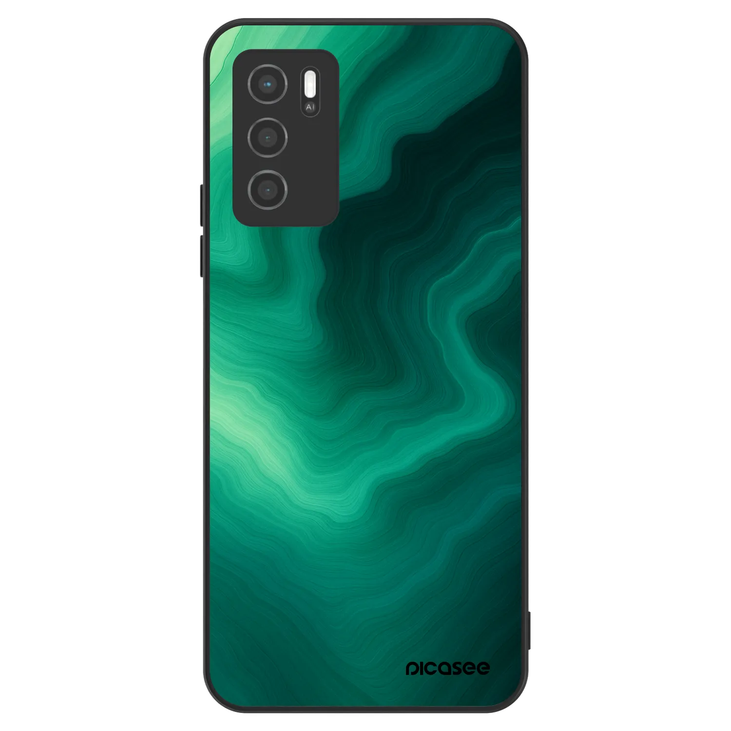 Picasee ULTIMATE CASE za OPPO A16s - Malachite