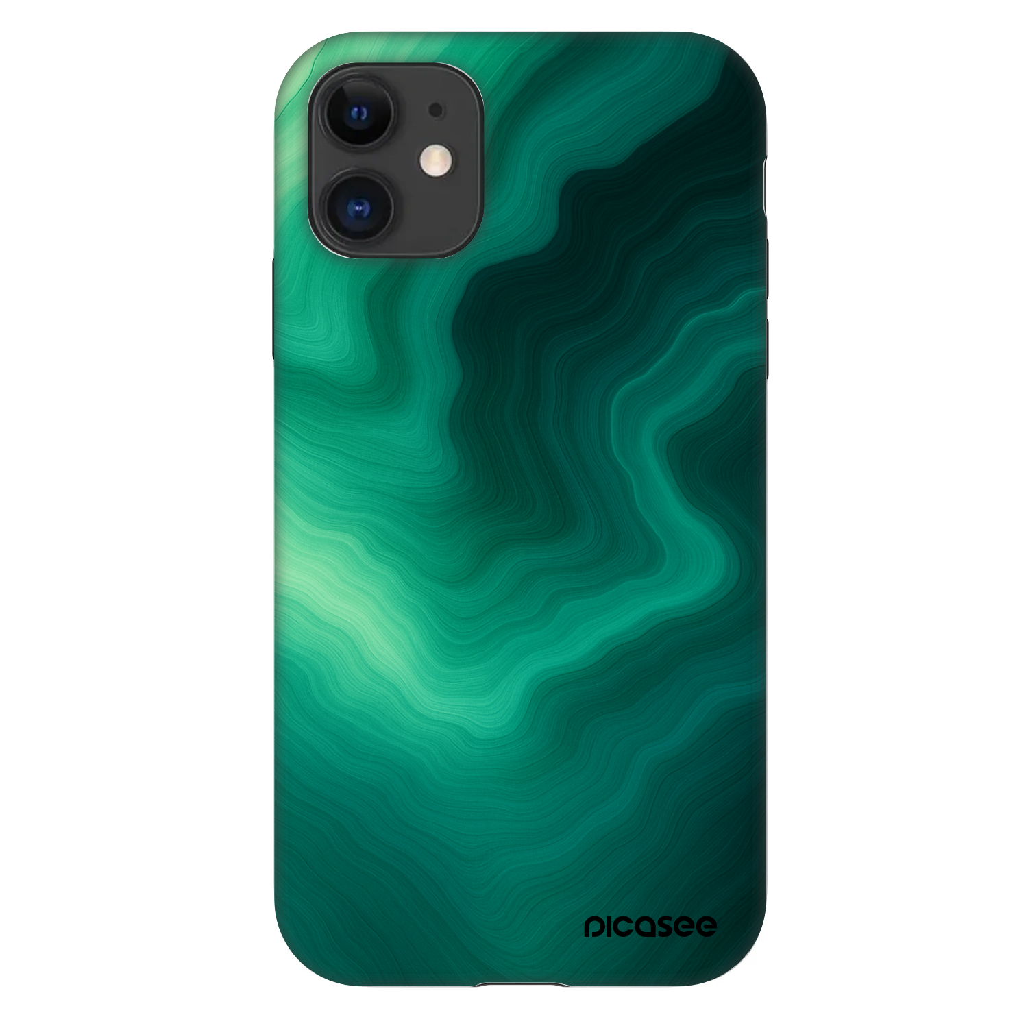 Picasee Fashion Case za Apple iPhone 11 - Malachite