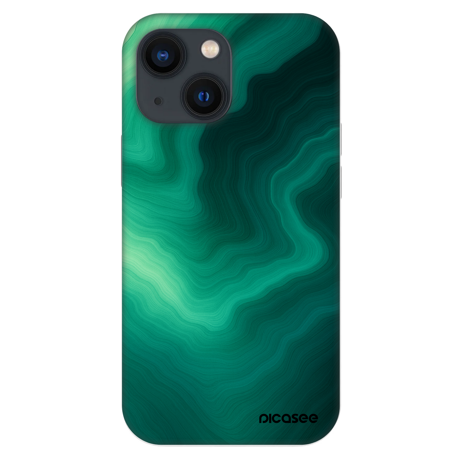 Picasee Fashion Case za Apple iPhone 13 mini - Malachite