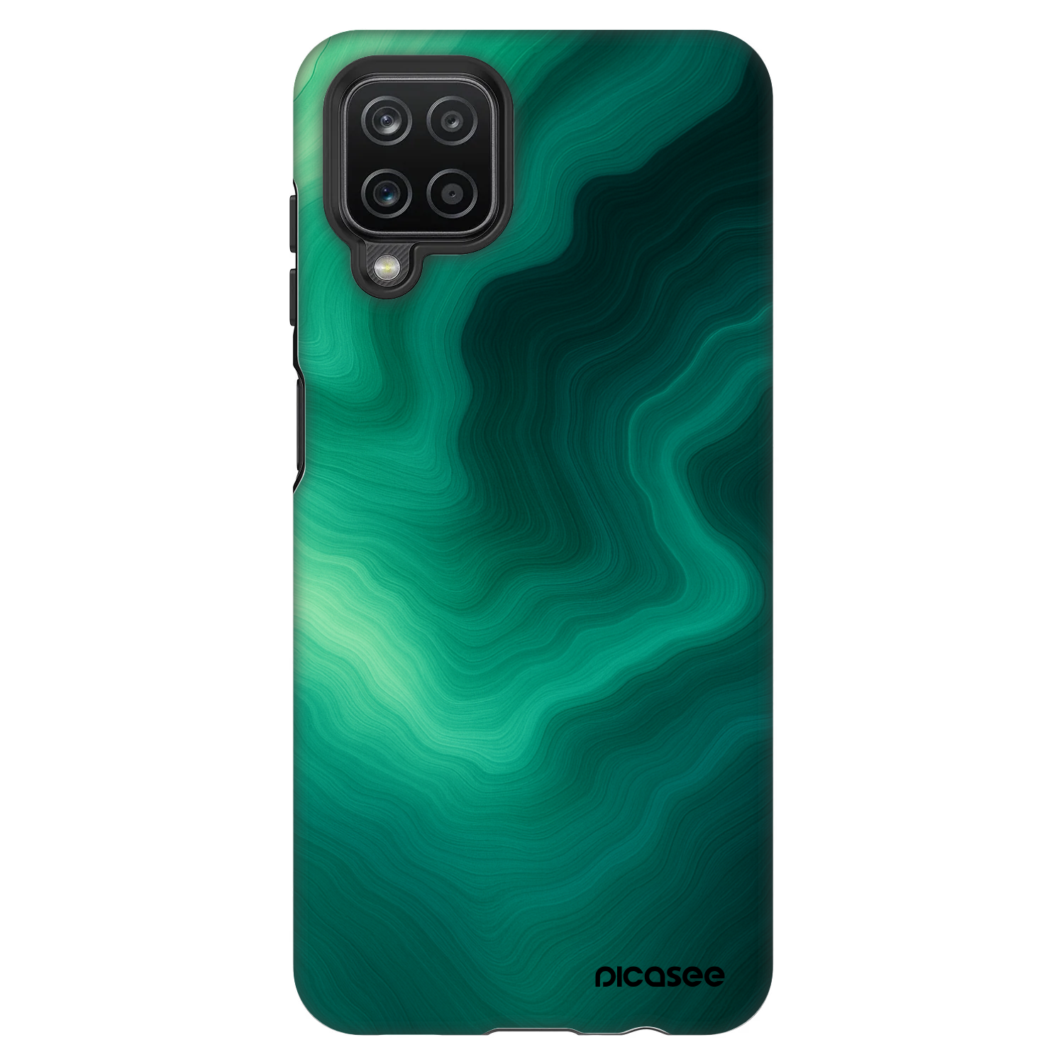 Picasee Fashion Case za Samsung Galaxy A12 A125F - Malachite