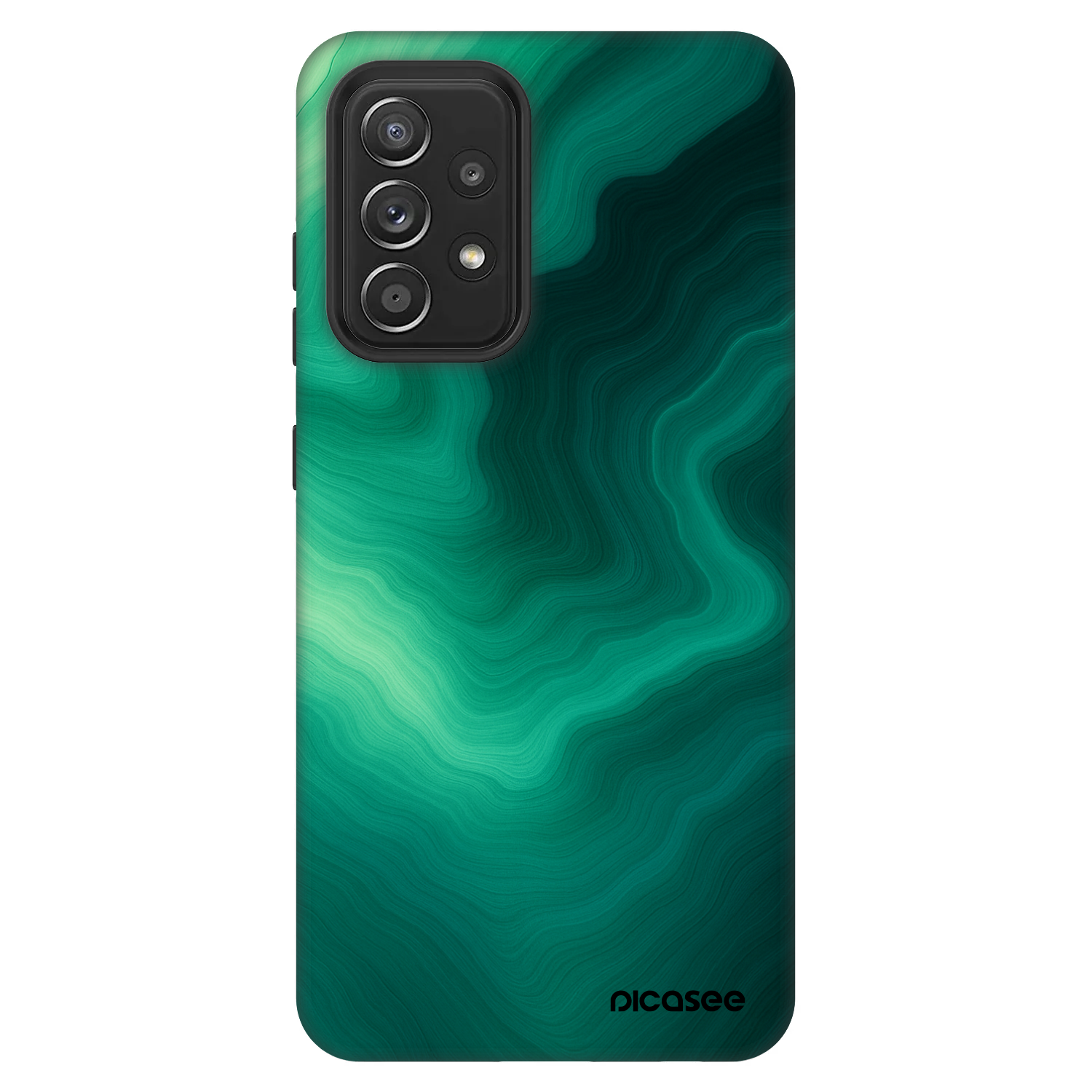 Picasee Fashion Case za Samsung Galaxy A52 5G A525F - Malachite