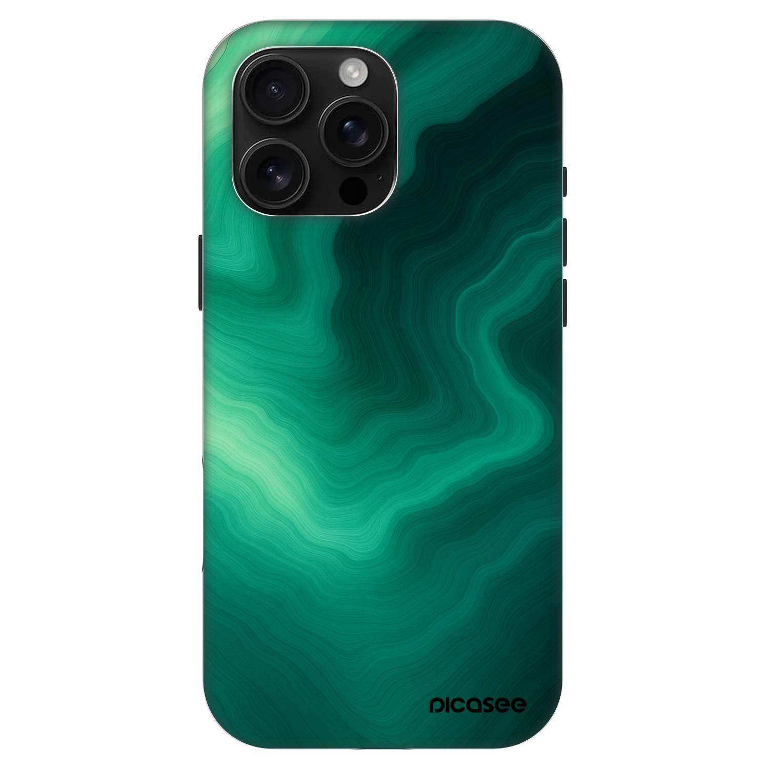 Picasee Fashion Case MagSafe za Apple iPhone 16 Pro Max - Malachite