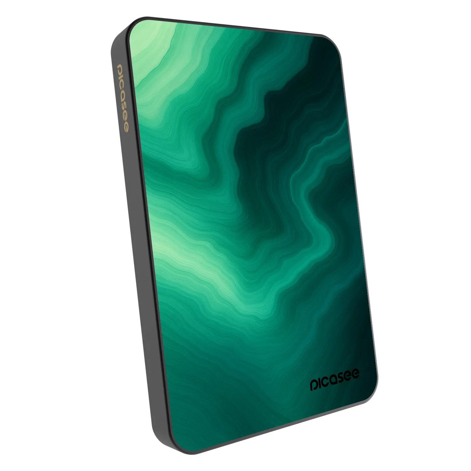 Picasee Prenosna baterija z MagSafe 5 000 mAh Siva - Malachite