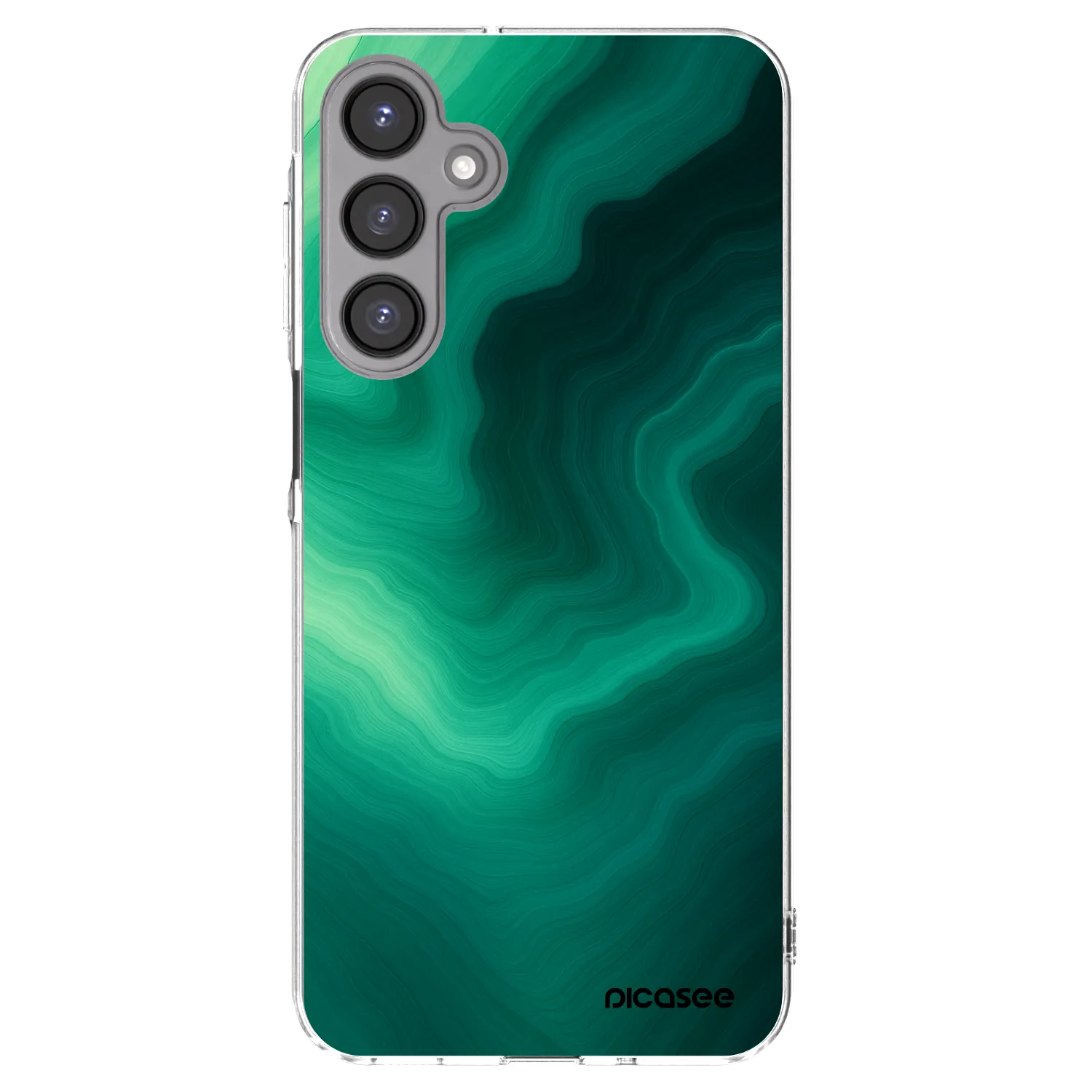 Picasee silikonski prozorni ovitek za Samsung Galaxy A16 4G - Malachite