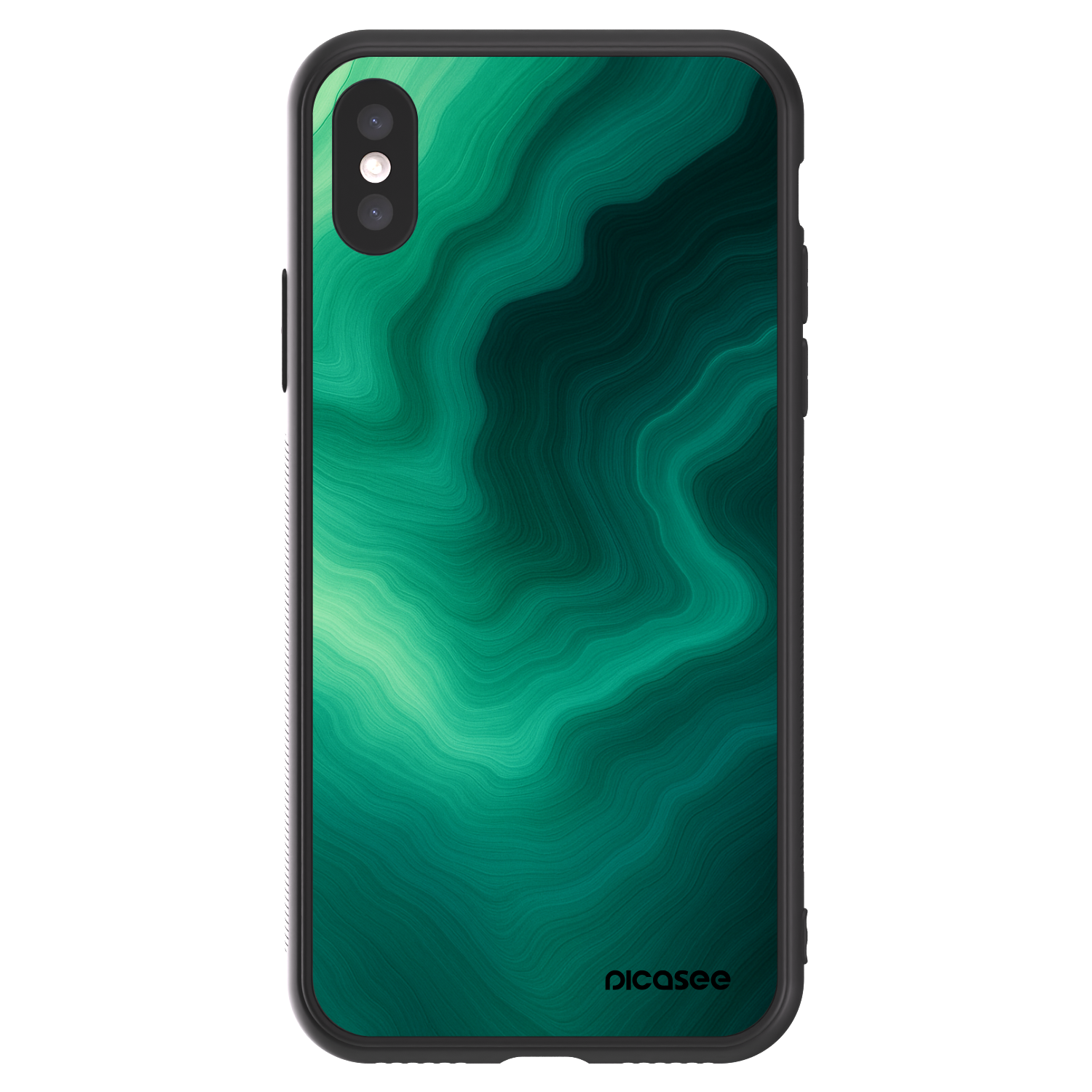 Picasee ULTIMATE CASE za Apple iPhone X/XS - Malachite