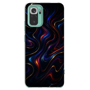 Picasee silikonski prozorni ovitek za Xiaomi Redmi Note 10 Pro - Noir