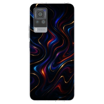 Picasee silikonski prozorni ovitek za Vivo X60 Pro 5G - Noir