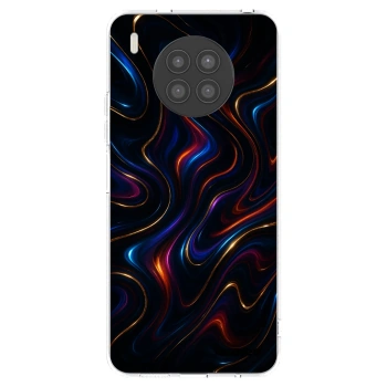 Picasee silikonski prozorni ovitek za Huawei Nova 8i - Noir